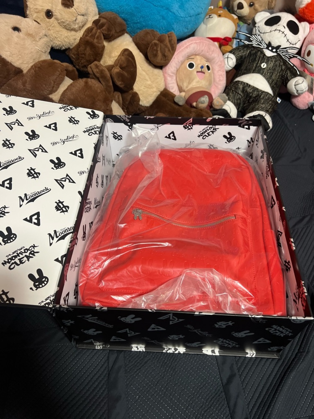 Red Men's Backpack by